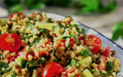 Ensalada de mijo mediterráneo